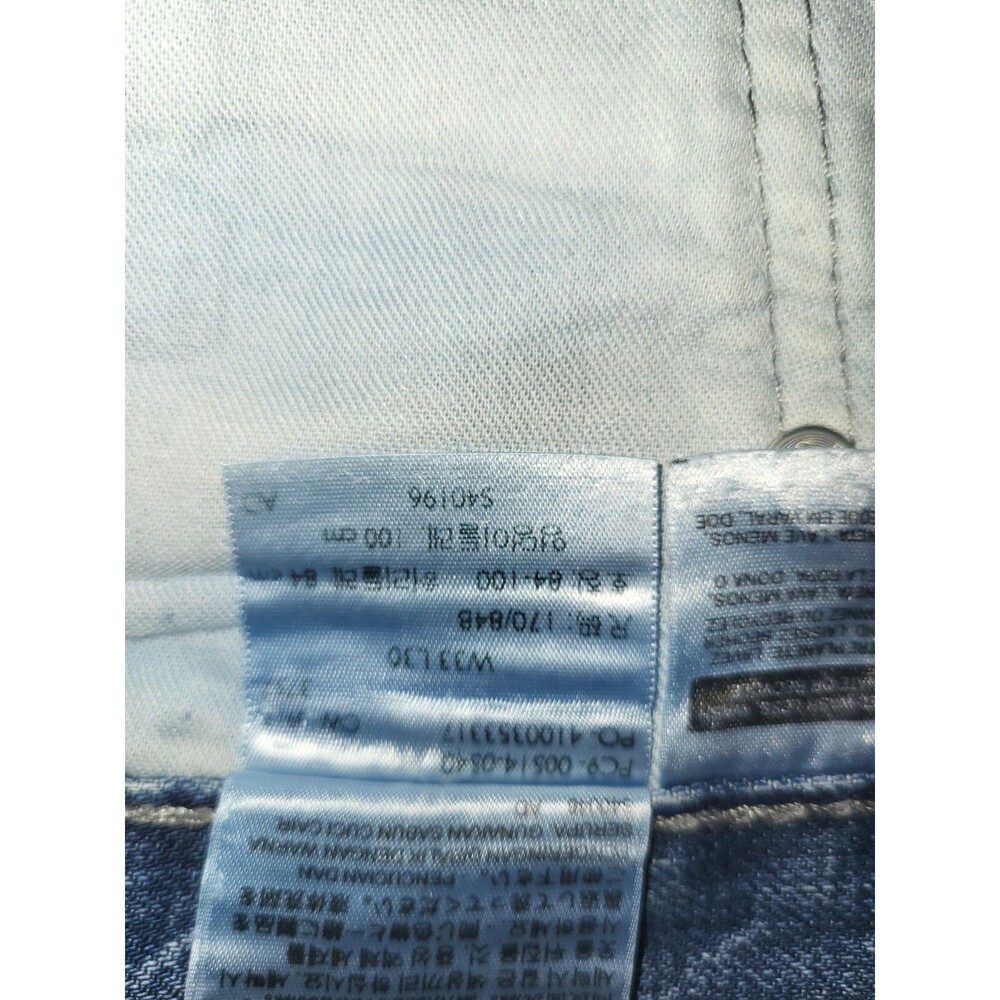 Levi’s 514 Straight Fit Jeans W33 L30 Light Wash Blue 100% Cotton 2014 - Picture 6 of 6